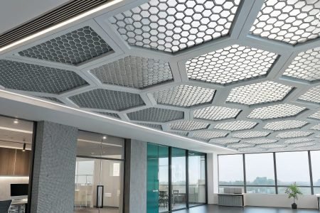 aluminum-3d-hexagon-perforated-panel-for-interior-