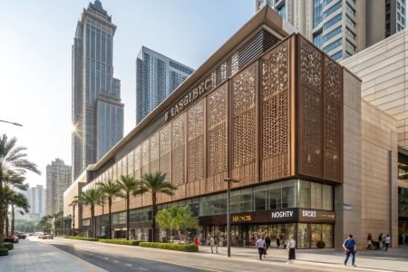 shopping-mall-exterior-with-bronze-metallic-alumin(1)